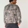 Φούτερ με λογότυπο Boxy Camo Crew Φούτερ με λογότυπο Boxy Camo Crew