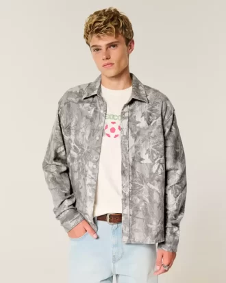 Πουκάμισο Boxy Camo Flannel