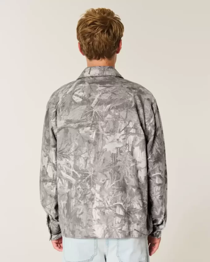 Πουκάμισο Boxy Camo Flannel