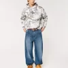 Boxy Camo Hoodie