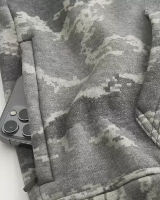 Boxy Camo Hoodie