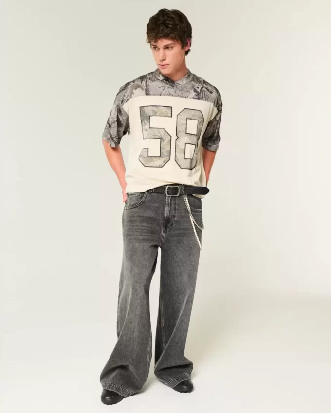 Boxy Crop Camo Jersey Boxy Crop Camo Jersey