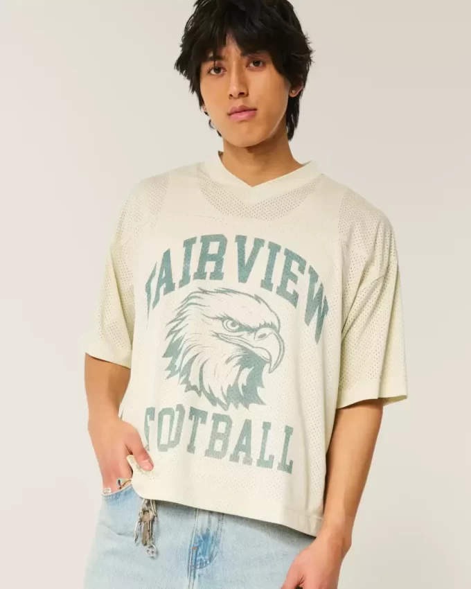 Γραφική φανέλα ποδοσφαίρου Boxy Crop Fairview