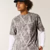 Μπλουζάκι Boxy Crop Heavyweight Camo Crew Μπλουζάκι Boxy Crop Heavyweight Camo Crew
