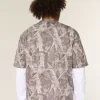 Μπλουζάκι Boxy Crop Heavyweight Camo Crew Μπλουζάκι Boxy Crop Heavyweight Camo Crew