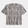 Μπλουζάκι Boxy Crop Heavyweight Camo Crew Μπλουζάκι Boxy Crop Heavyweight Camo Crew