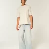 Μπλουζάκι Boxy Crop Heavyweight Crew Μπλουζάκι Boxy Crop Heavyweight Crew