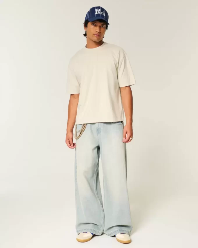 Μπλουζάκι Boxy Crop Heavyweight Crew Μπλουζάκι Boxy Crop Heavyweight Crew