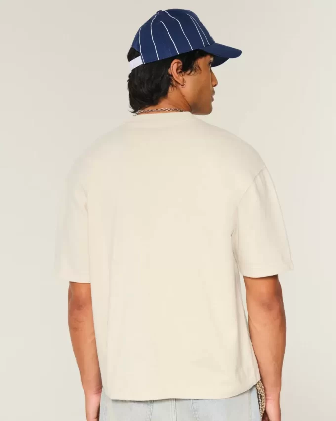 Μπλουζάκι Boxy Crop Heavyweight Crew Μπλουζάκι Boxy Crop Heavyweight Crew