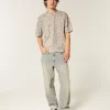 Μπλουζάκι Boxy Crop Heavyweight Leopard Print Crew T-shirt