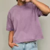Μπλουζάκι Boxy Crop Heavyweight Washed Crew Μπλουζάκι Boxy Crop Heavyweight Washed Crew