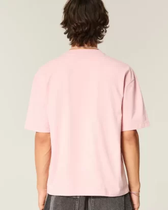 Μπλουζάκι Boxy Crop Heavyweight Washed Crew