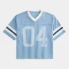 Boxy Crop Number Graphic Jersey