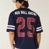 Boxy Crop Oracle Red Bull Racing Graphic Jersey
