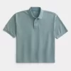 Boxy Crop Polo Boxy Crop Polo