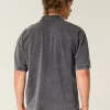 Boxy Crop Washed Polo Boxy Crop Washed Polo