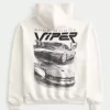 Boxy Dodge Viper Graphic Hoodie