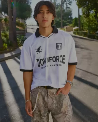 Boxy Downforce Graphic Jersey