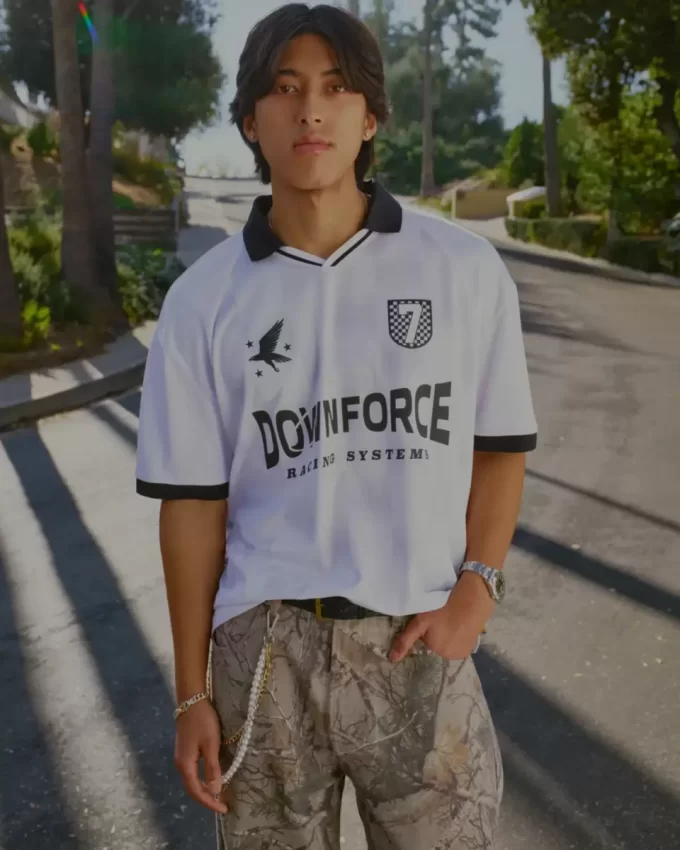 Boxy Downforce Graphic Jersey Boxy Downforce Graphic Jersey