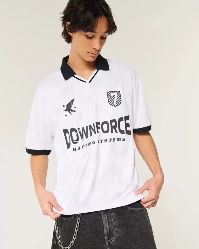Boxy Downforce Graphic Jersey Boxy Downforce Graphic Jersey