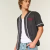 Boxy Dr Pepper Graphic Baseball Jersey Boxy Dr Pepper Graphic Baseball Jersey