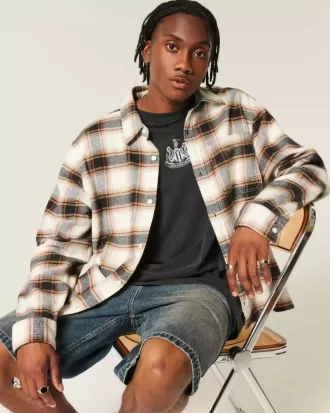 Πουκάμισο Boxy Flannel