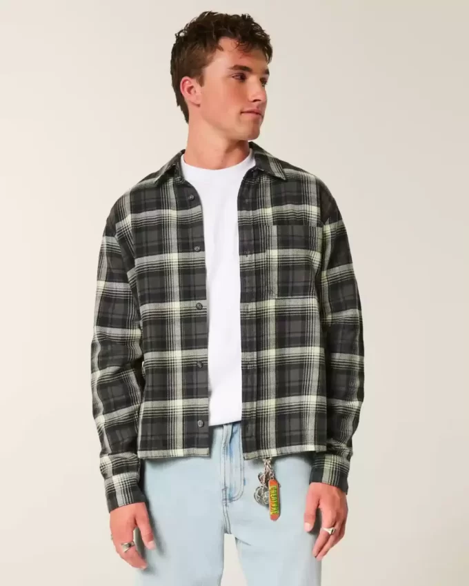 Πουκάμισο Boxy Flannel