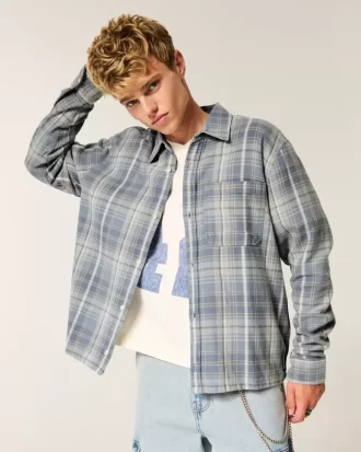 Πουκάμισο Boxy Flannel