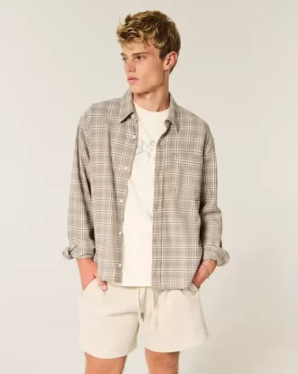 Πουκάμισο Boxy Flannel