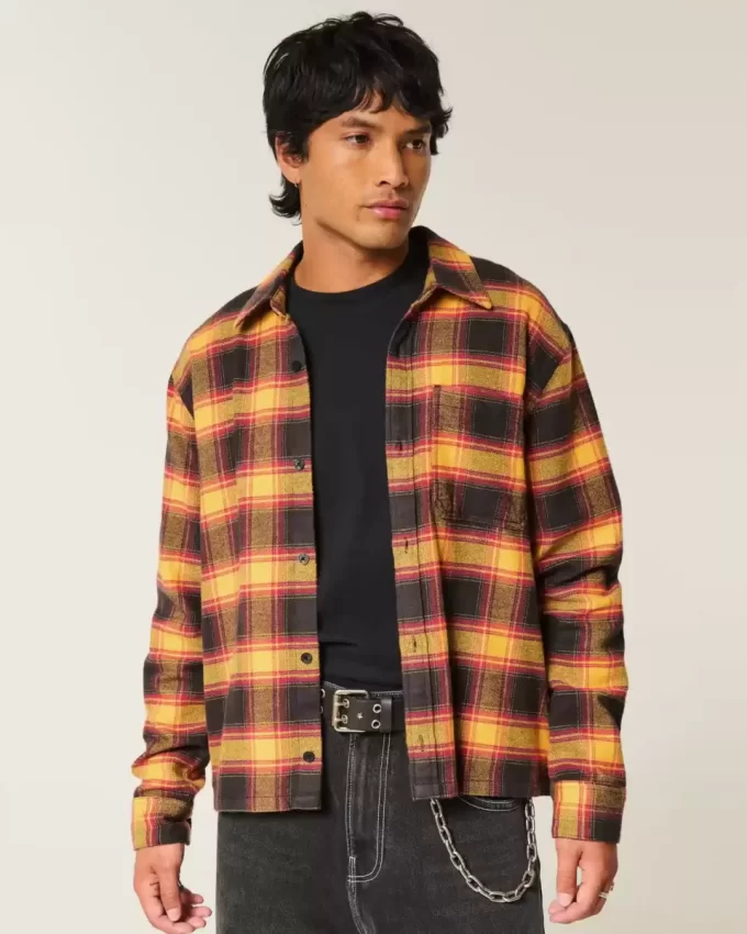 Πουκάμισο Boxy Flannel