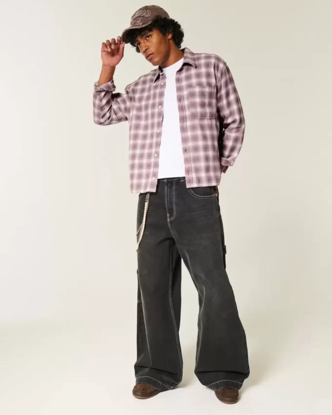 Πουκάμισο Boxy Flannel