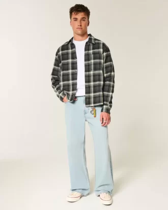 Πουκάμισο Boxy Flannel