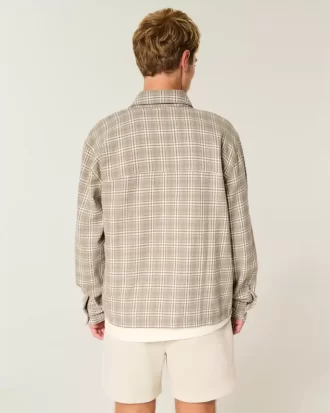 Πουκάμισο Boxy Flannel