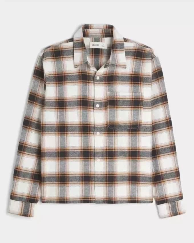 Πουκάμισο Boxy Flannel