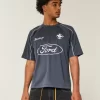 Boxy Ford Mustang Graphic Soccer Jersey