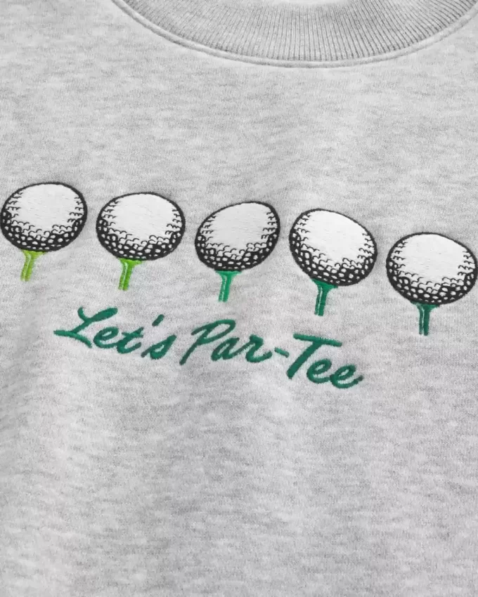 Φούτερ Boxy Golf Graphic Crew