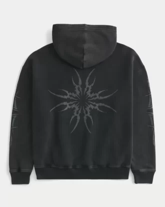 Boxy Graphic Hoodie
