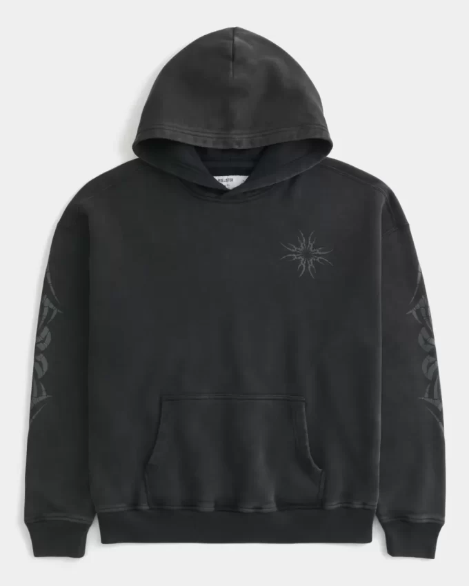 Boxy Graphic Hoodie Boxy Graphic Hoodie