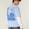 Boxy Hawaii Surf Graphic Tee Boxy Hawaii Surf Graphic Tee