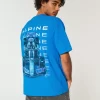 Boxy Heavyweight BWT Alpine F1 Team Graphic Tee Boxy Heavyweight BWT Alpine F1 Team Graphic Tee
