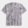 Μπλουζάκι Boxy Heavyweight Camo Crew Μπλουζάκι Boxy Heavyweight Camo Crew