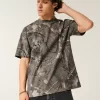 Μπλουζάκι Boxy Heavyweight Camo Crew Μπλουζάκι Boxy Heavyweight Camo Crew