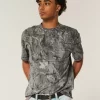 Μπλουζάκι Boxy Heavyweight Camo Crew Μπλουζάκι Boxy Heavyweight Camo Crew