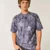 Μπλουζάκι Boxy Heavyweight Camo Crew Μπλουζάκι Boxy Heavyweight Camo Crew