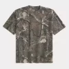Μπλουζάκι Boxy Heavyweight Camo Crew Μπλουζάκι Boxy Heavyweight Camo Crew