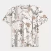 Μπλουζάκι Boxy Heavyweight Camo Crew Μπλουζάκι Boxy Heavyweight Camo Crew