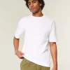 Boxy Heavyweight Cotton Crew T-shirt