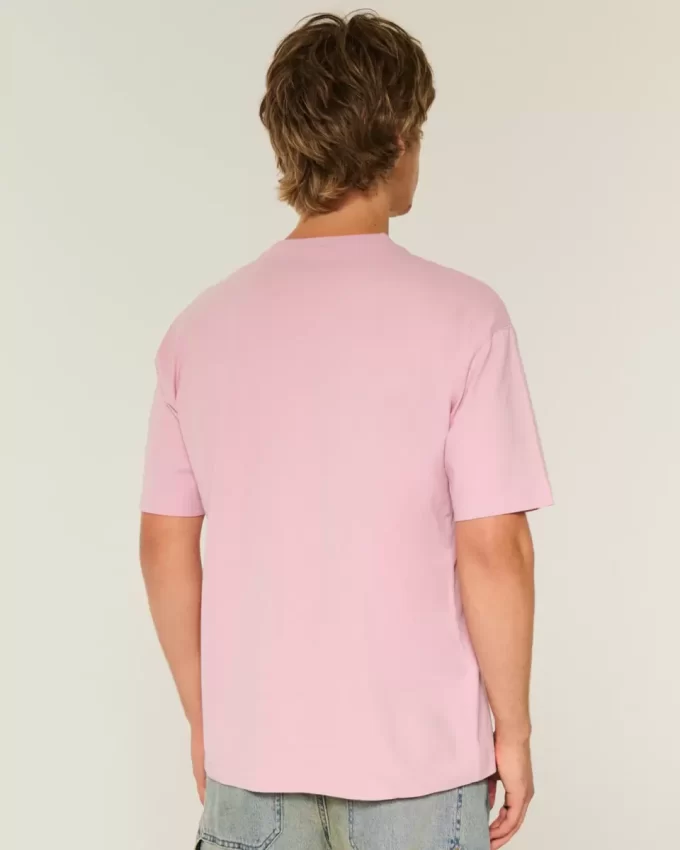 Boxy Heavyweight Cotton Crew T-shirt