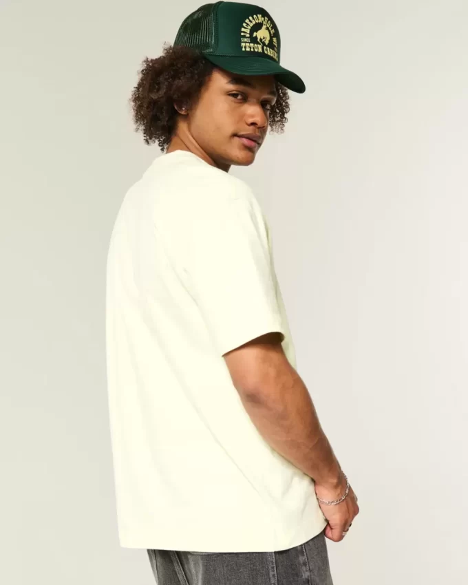 Boxy Heavyweight Crew T-shirt Boxy Heavyweight Crew T-shirt