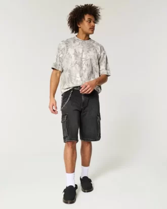 Μπλουζάκι Boxy Heavyweight Crop Camo Crew Μπλουζάκι Boxy Heavyweight Crop Camo Crew